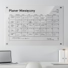 Kalendarz miesięczny na plexi Kalendarz miesięczny na plexi