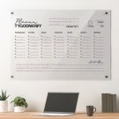 Przezroczysty kalendarz tygodniowy Przezroczysty kalendarz tygodniowy