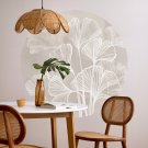 Tapeta w kształcie koła - Calm Gingko Tapeta w kształcie koła - Calm Gingko