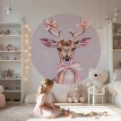 lady deer tapeta okrągła lady deer tapeta okrągła