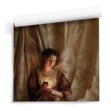 tapeta ścienna medieval messages