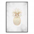 Plakat w ramie - Golden Ananas Plakat w ramie - Golden Ananas