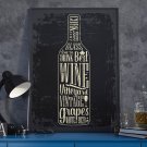Plakat w ramie - Retro Wine Plakat w ramie - Retro Wine