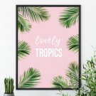 Plakat w ramie - Lovely Tropics
