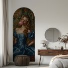 tapeta z kobietą z gumą do żucia tapeta z kobietą z gumą do żucia