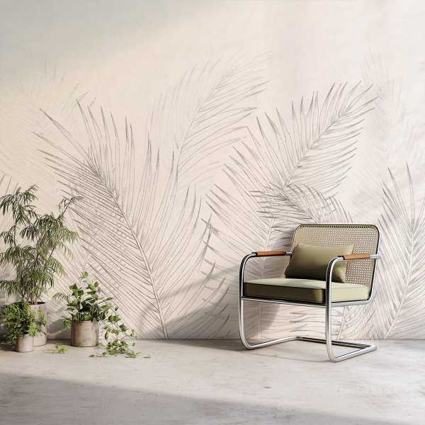 Tapeta na ścianę liście palm Tapeta na ścianę liście palm
