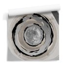 Abstrakcyjne koła srebrna tapeta