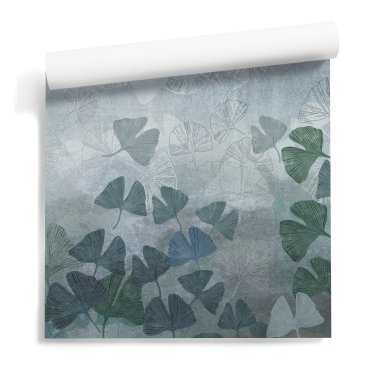 Srebrna Tapeta - GINGKO BREEZE
