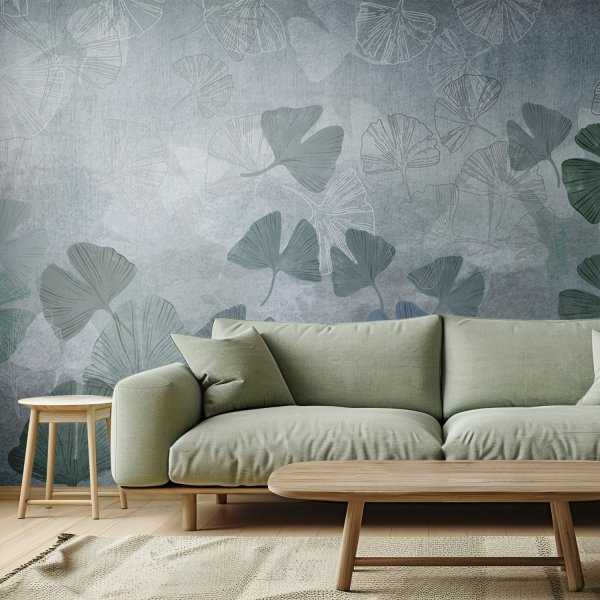 Srebrna Tapeta - GINGKO BREEZE