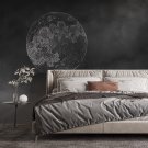 Srebrna Tapeta - LUNAR GLOW