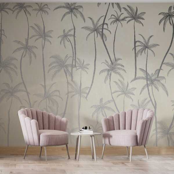 Srebrna Tapeta - MOONLIT BEACH