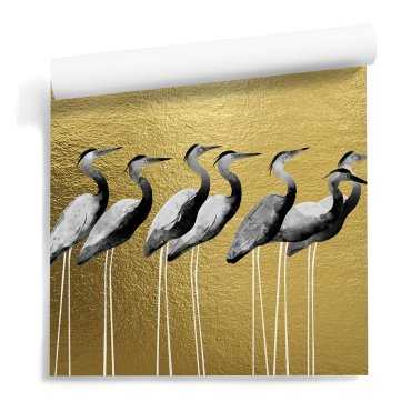 Złota Tapeta - HERON ELEGANCE