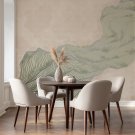 srebrna tapeta z motywem fali