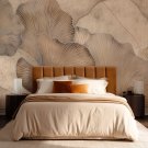 srebrna tapeta desert petals