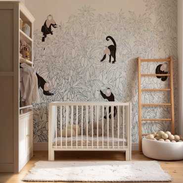 srebrna tapeta quince tree