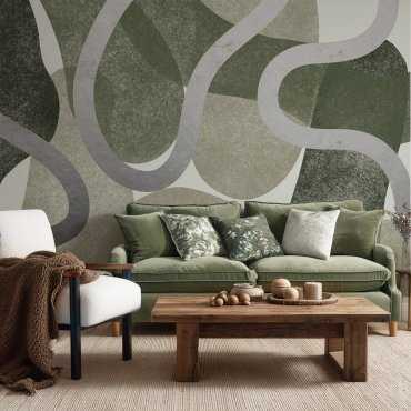 tapeta w geometryczne wzory