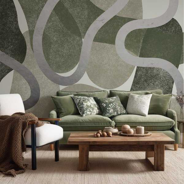 tapeta w geometryczne wzory