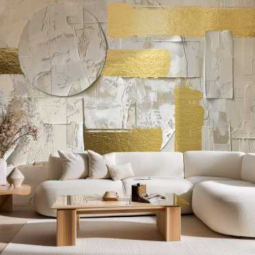 złota tapeta neutral balance