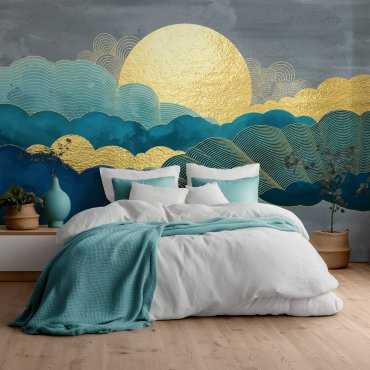 Złota Tapeta - Midnight Glow