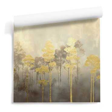Złota Tapeta - Ethereal Forest