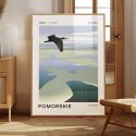 Plakat turystyczny - Pojezierze Pomorskie