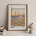 Plakat turystyczny - Sopot