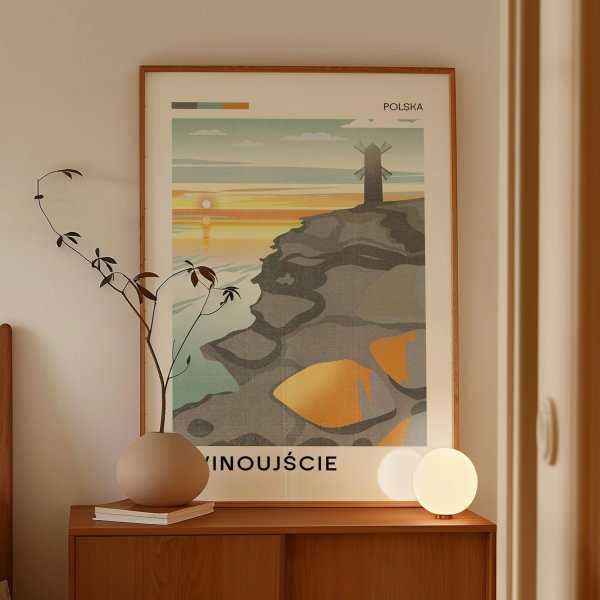 Plakat turystyczny - Świnoujście