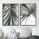 Zestaw dwóch plakatów - Palms Art