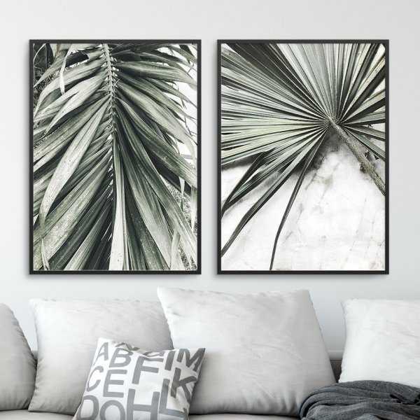Zestaw dwóch plakatów - Palms Art Zestaw dwóch plakatów - Palms Art
