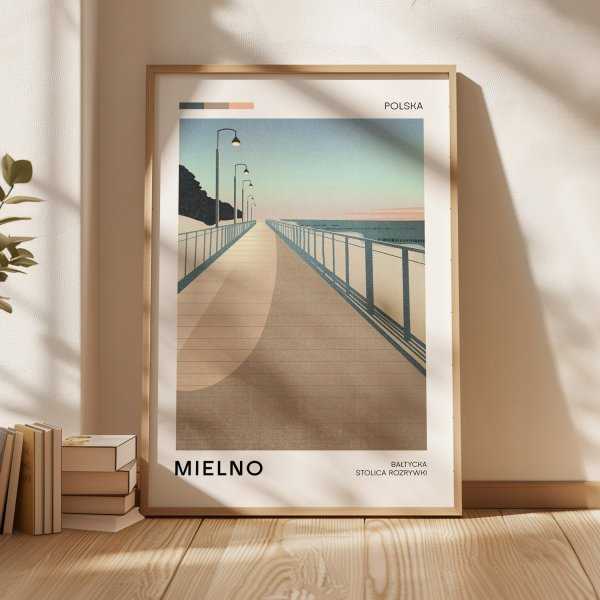 Plakat turystyczny - Mielno