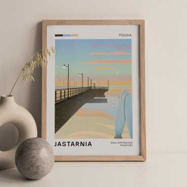 Plakat turystyczny - Jastarnia