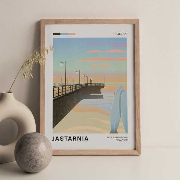 Plakat turystyczny - Jastarnia