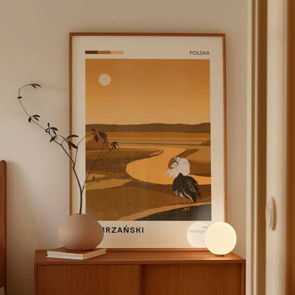 Plakat turystyczny - Biebrzański Park Narodowy