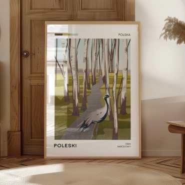 Plakat turystyczny - Poleski Park Narodowy