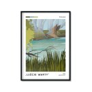 Plakat z parkiem narodowym