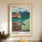 Plakat turystyczny - Zakopane