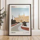 Plakat turystyczny - Lublin