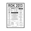 plakat w ramie rok 2013