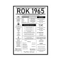 plakat rok 1965