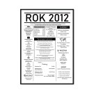 plakat w ramie rok 2012
