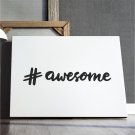 Obraz na płótnie - HASHTAG AWESOME Obraz na płótnie - HASHTAG AWESOME