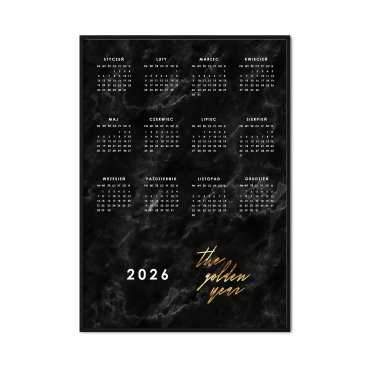kalendarz golden year 2026