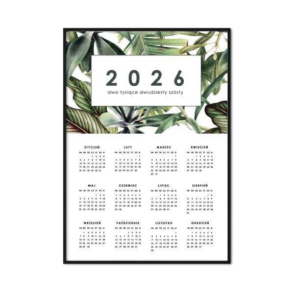 kalendarz green art