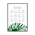 kalendarz w ramie tropical