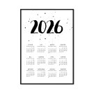 kalendarz watercolor 2026