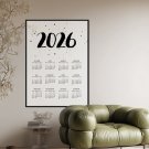 kalendarz watercolor