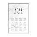 kalendarz marble 2026
