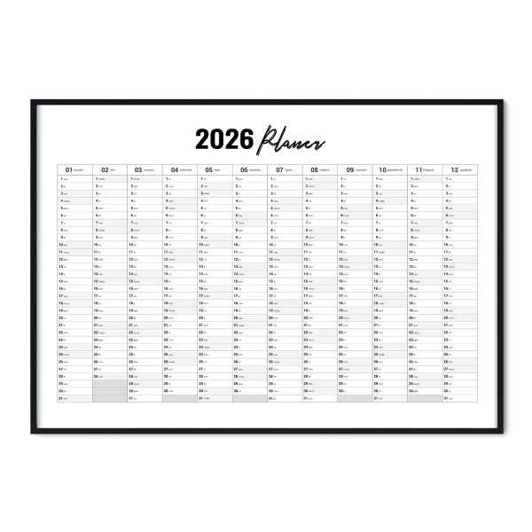 planer ścienny modern 2026