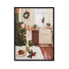 Plakat świąteczny kuchnia