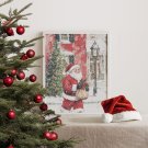 Plakat świąteczny prezenty